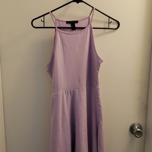 Lavender mini dress